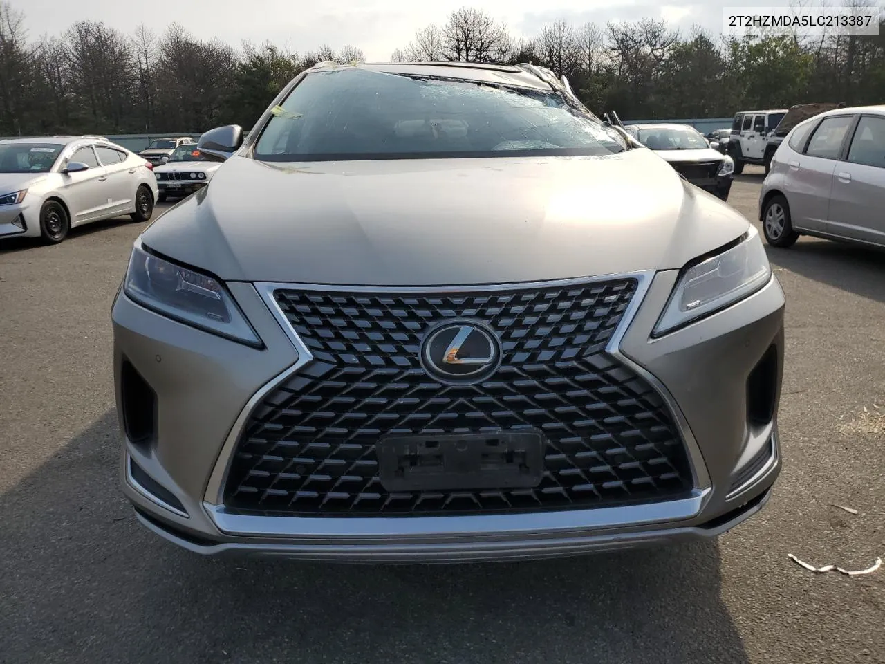 2020 Lexus Rx 350 VIN: 2T2HZMDA5LC213387 Lot: 68290604