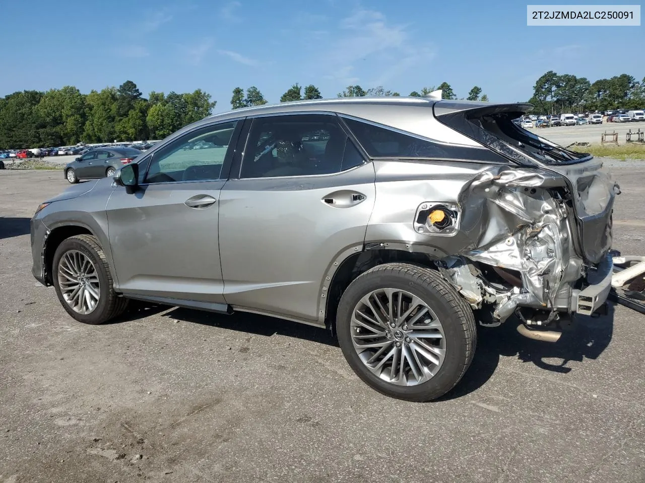 2020 Lexus Rx 350 VIN: 2T2JZMDA2LC250091 Lot: 68425434