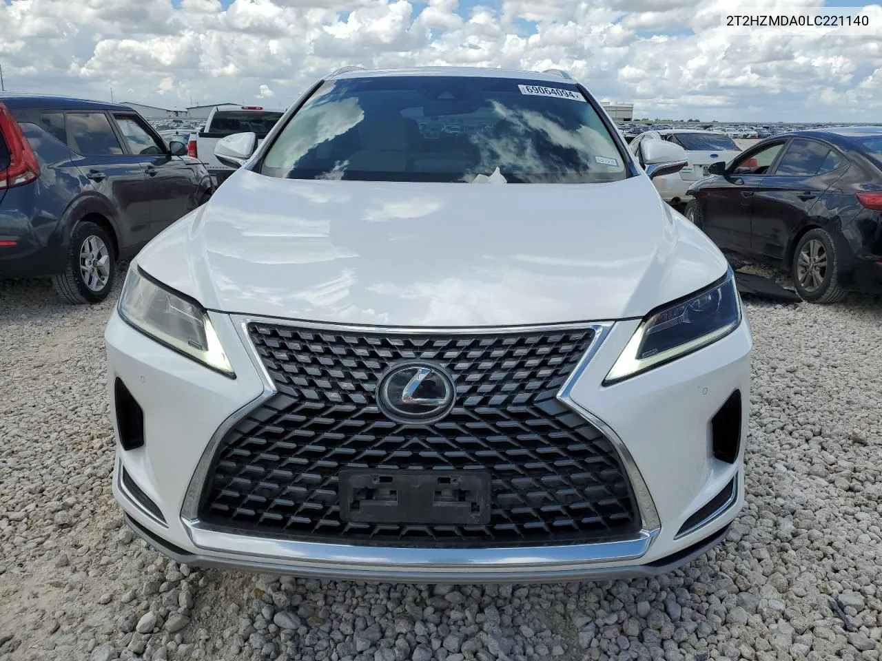 2020 Lexus Rx 350 VIN: 2T2HZMDA0LC221140 Lot: 69064094