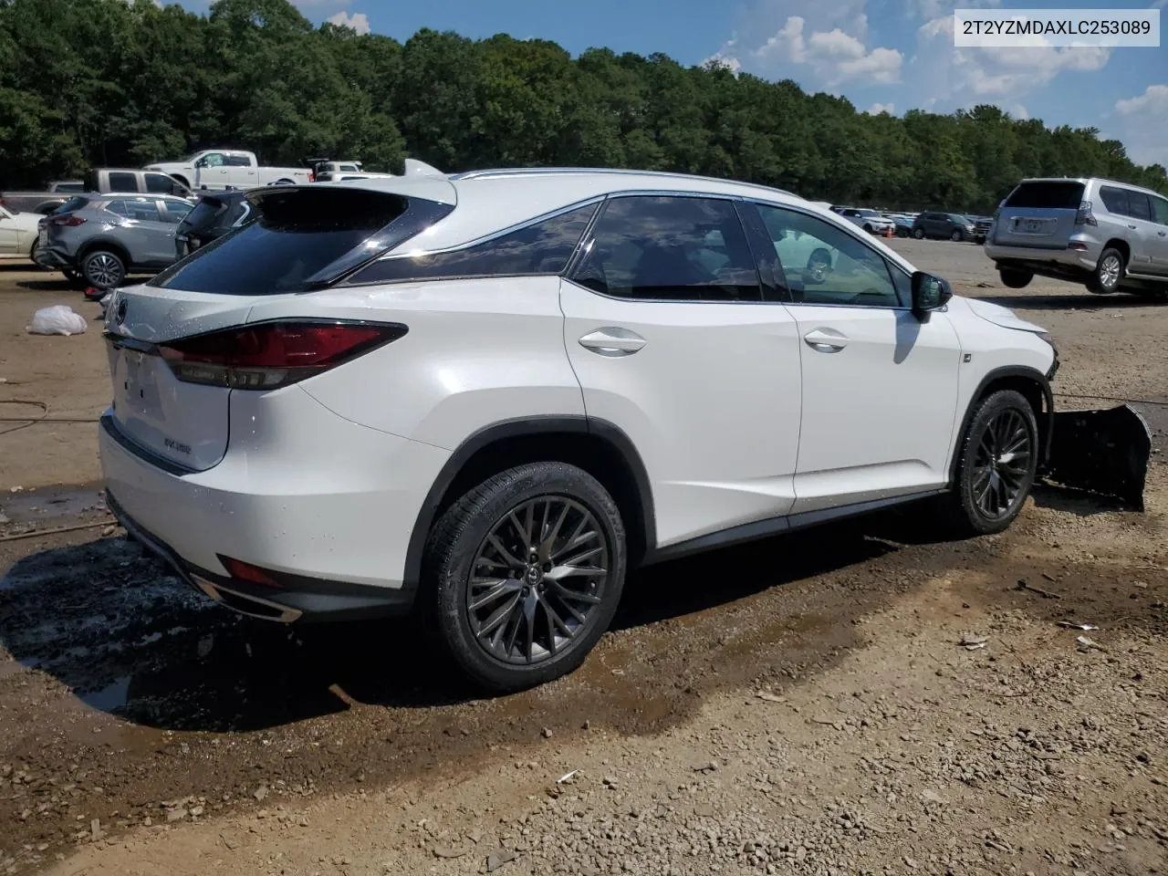 2T2YZMDAXLC253089 2020 Lexus Rx 350 F Sport