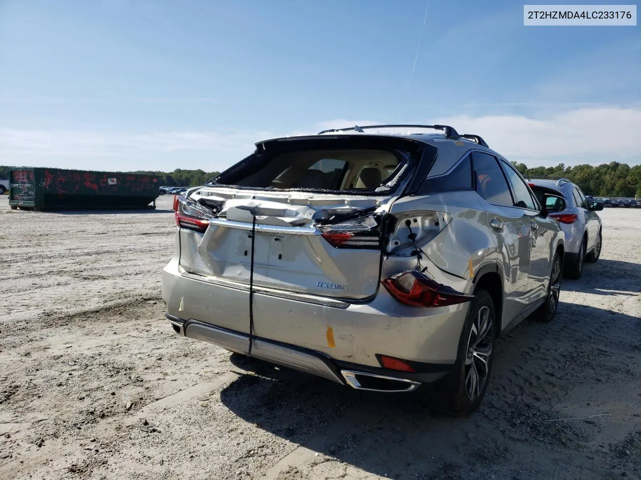 2T2HZMDA4LC233176 2020 Lexus Rx 350