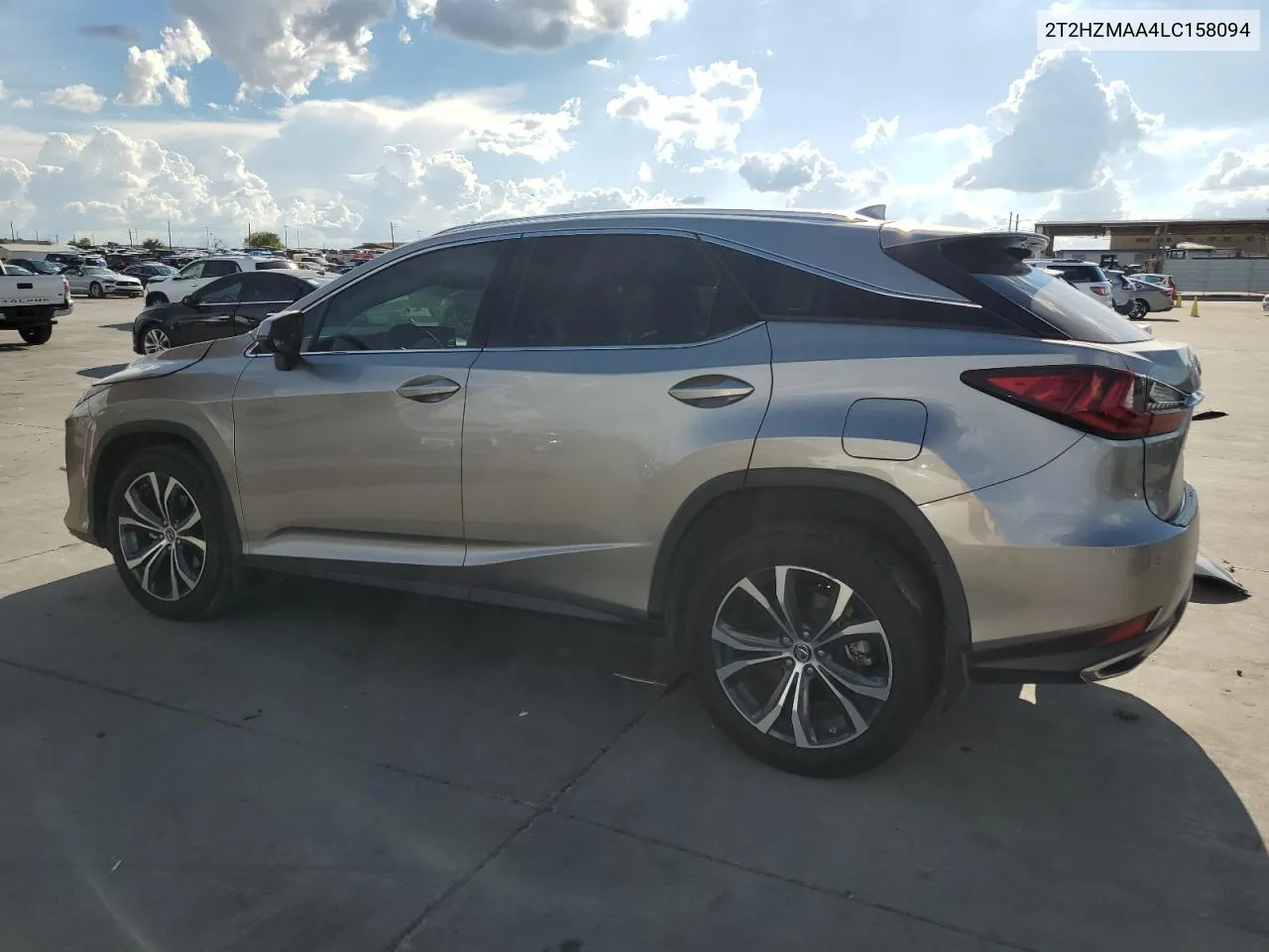 2020 Lexus Rx 350 VIN: 2T2HZMAA4LC158094 Lot: 69244224