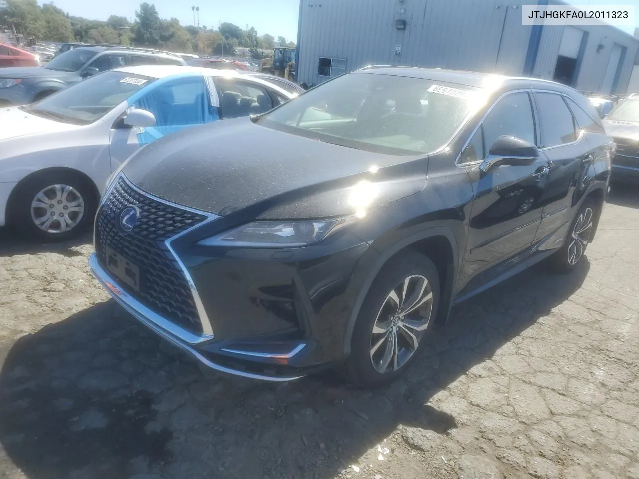 2020 Lexus Rx 450H L VIN: JTJHGKFA0L2011323 Lot: 69970294