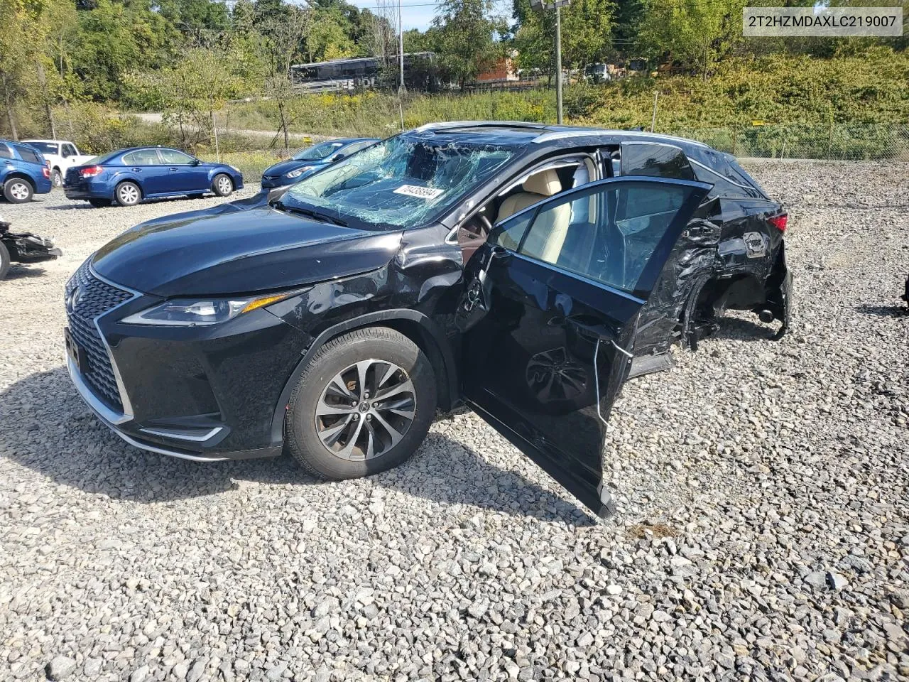 2020 Lexus Rx 350 VIN: 2T2HZMDAXLC219007 Lot: 70438894