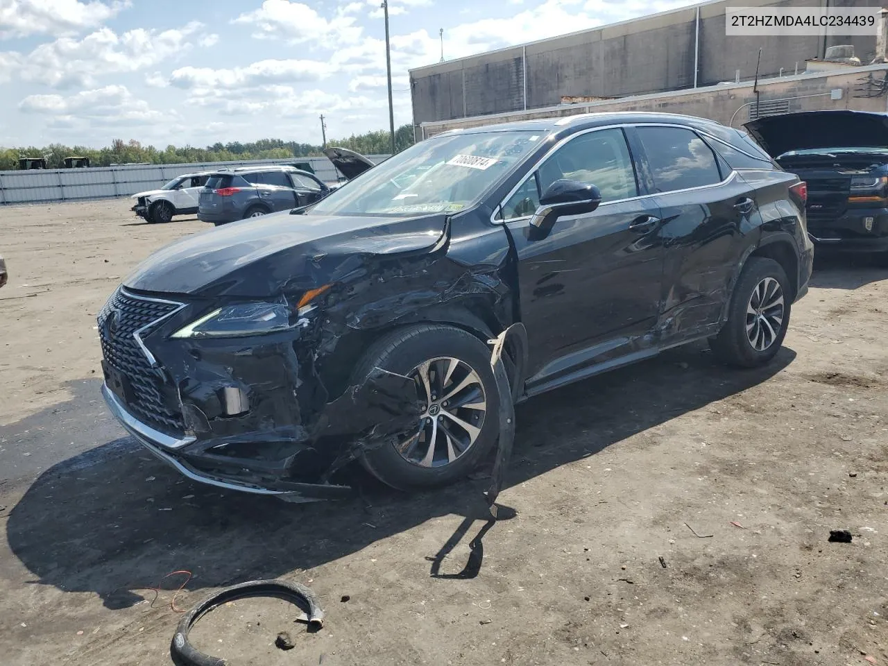 2020 Lexus Rx 350 VIN: 2T2HZMDA4LC234439 Lot: 70600814