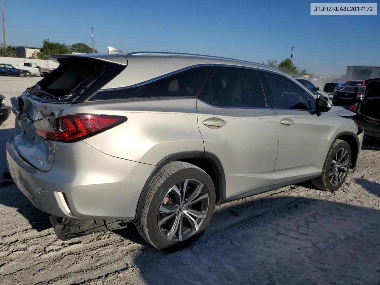 JTJHZKEA8L2017172 2020 Lexus Rx 350 L