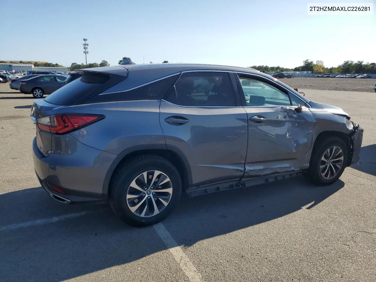 2020 Lexus Rx 350 VIN: 2T2HZMDAXLC226281 Lot: 71192464