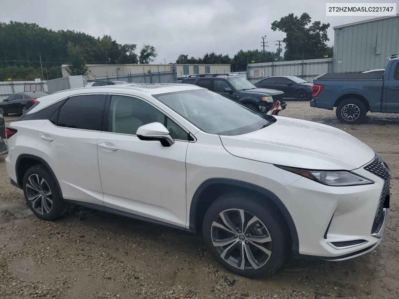 2020 Lexus Rx 350 VIN: 2T2HZMDA5LC221747 Lot: 71760714