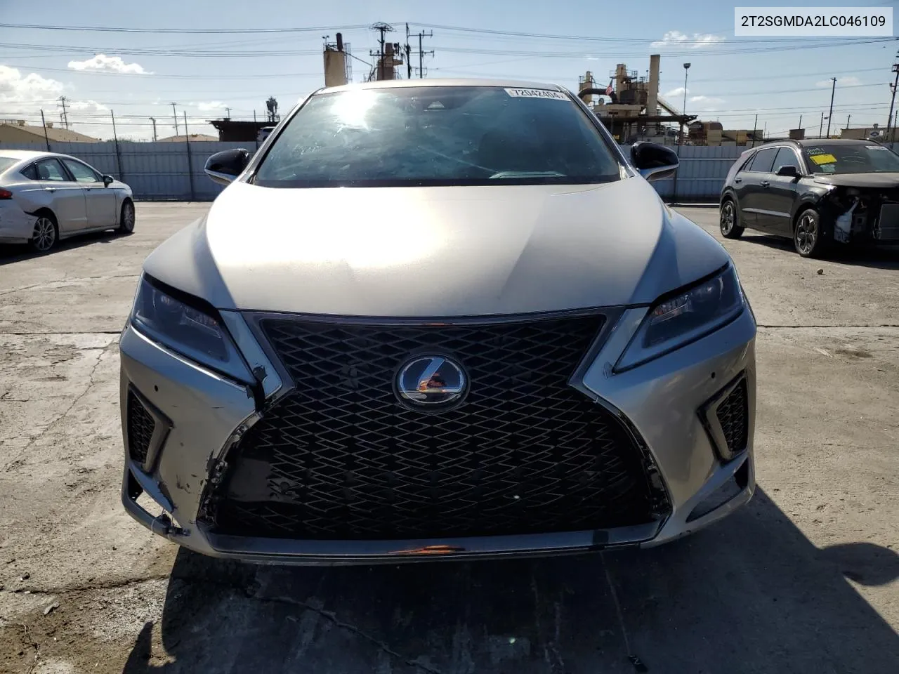 2020 Lexus Rx 450H F Sport VIN: 2T2SGMDA2LC046109 Lot: 72042404