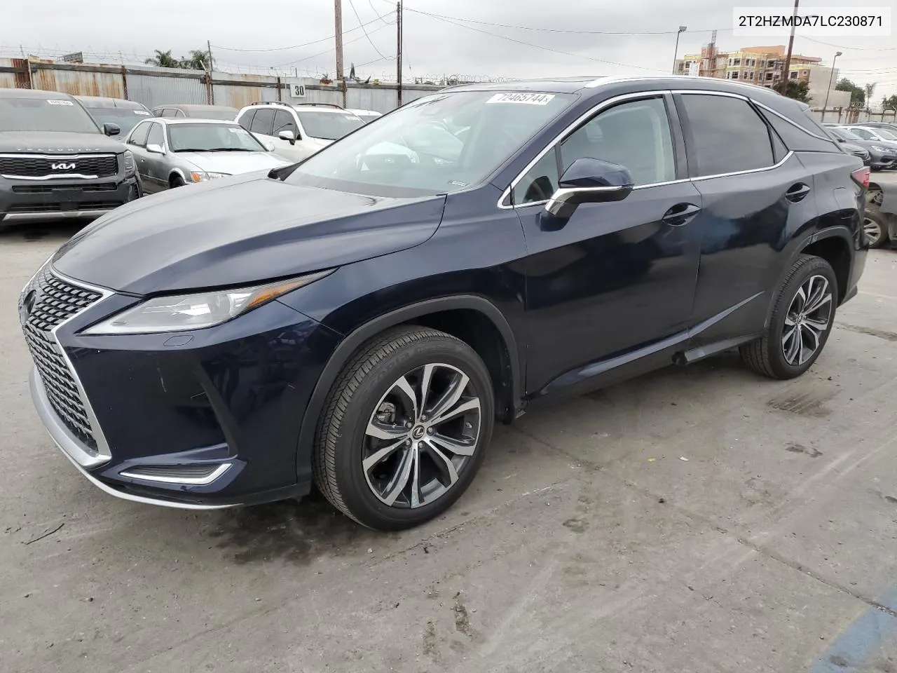 2020 Lexus Rx 350 VIN: 2T2HZMDA7LC230871 Lot: 72465744