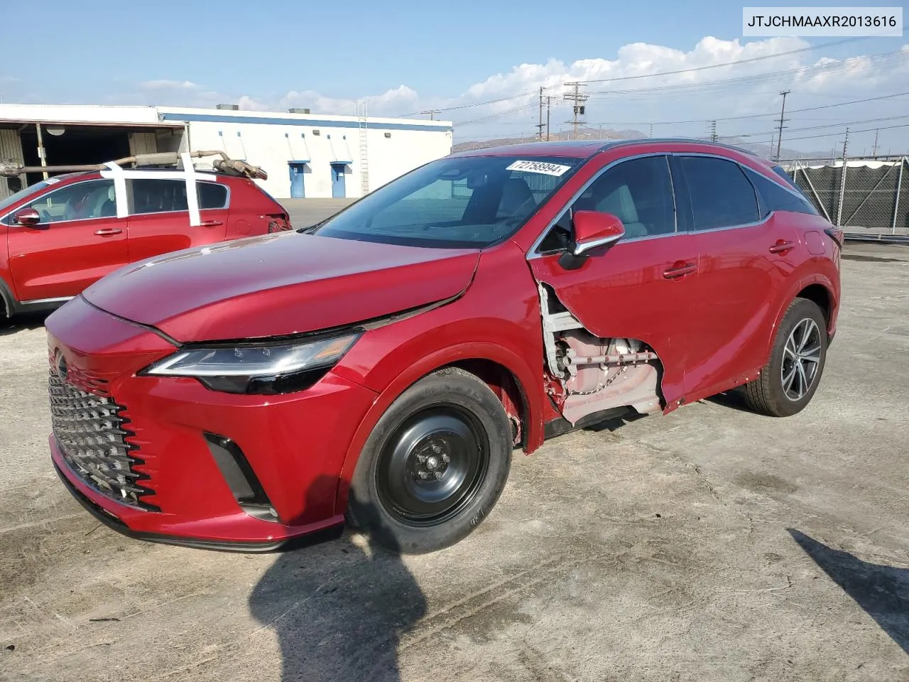 2020 Lexus Rx 350 Premium VIN: JTJCHMAAXR2013616 Lot: 72758994