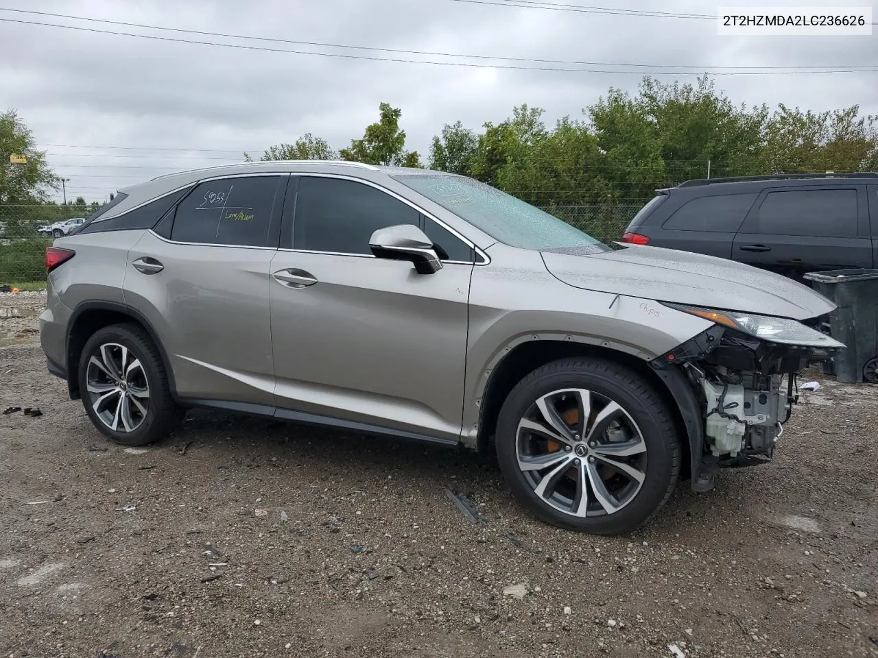 2020 Lexus Rx 350 VIN: 2T2HZMDA2LC236626 Lot: 72781644