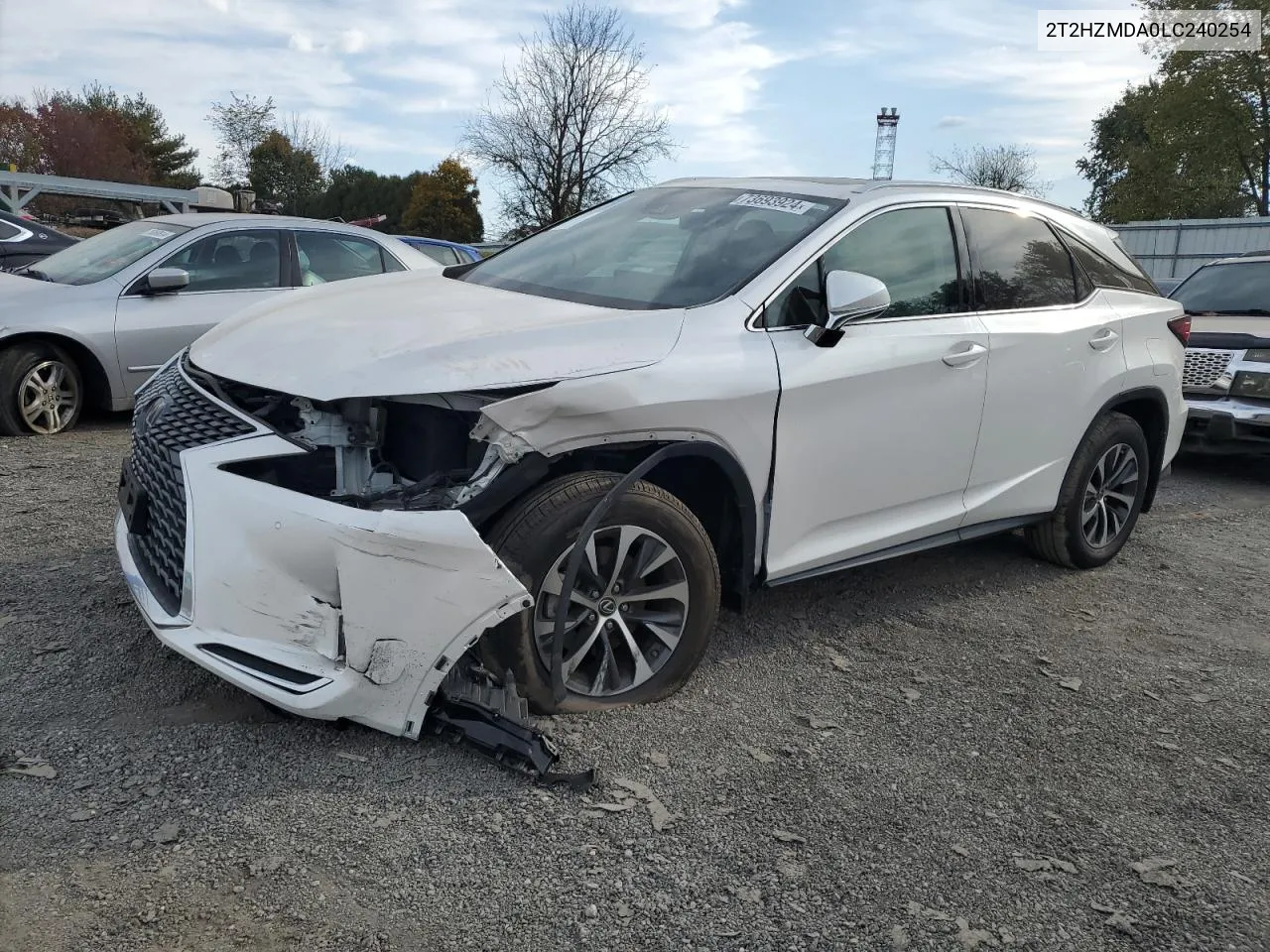 2020 Lexus Rx 350 VIN: 2T2HZMDA0LC240254 Lot: 73693924