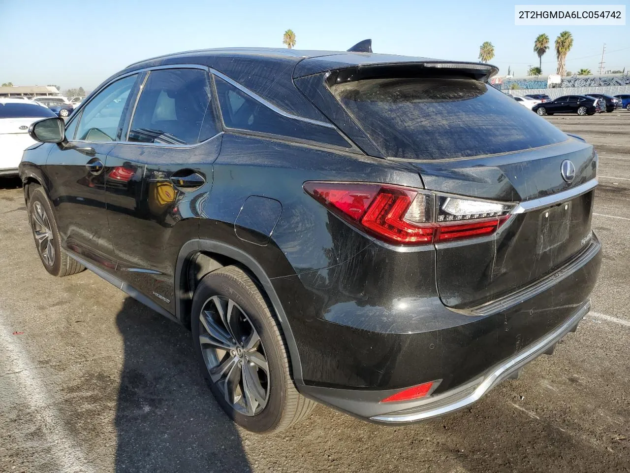 2020 Lexus Rx 450H VIN: 2T2HGMDA6LC054742 Lot: 74004444