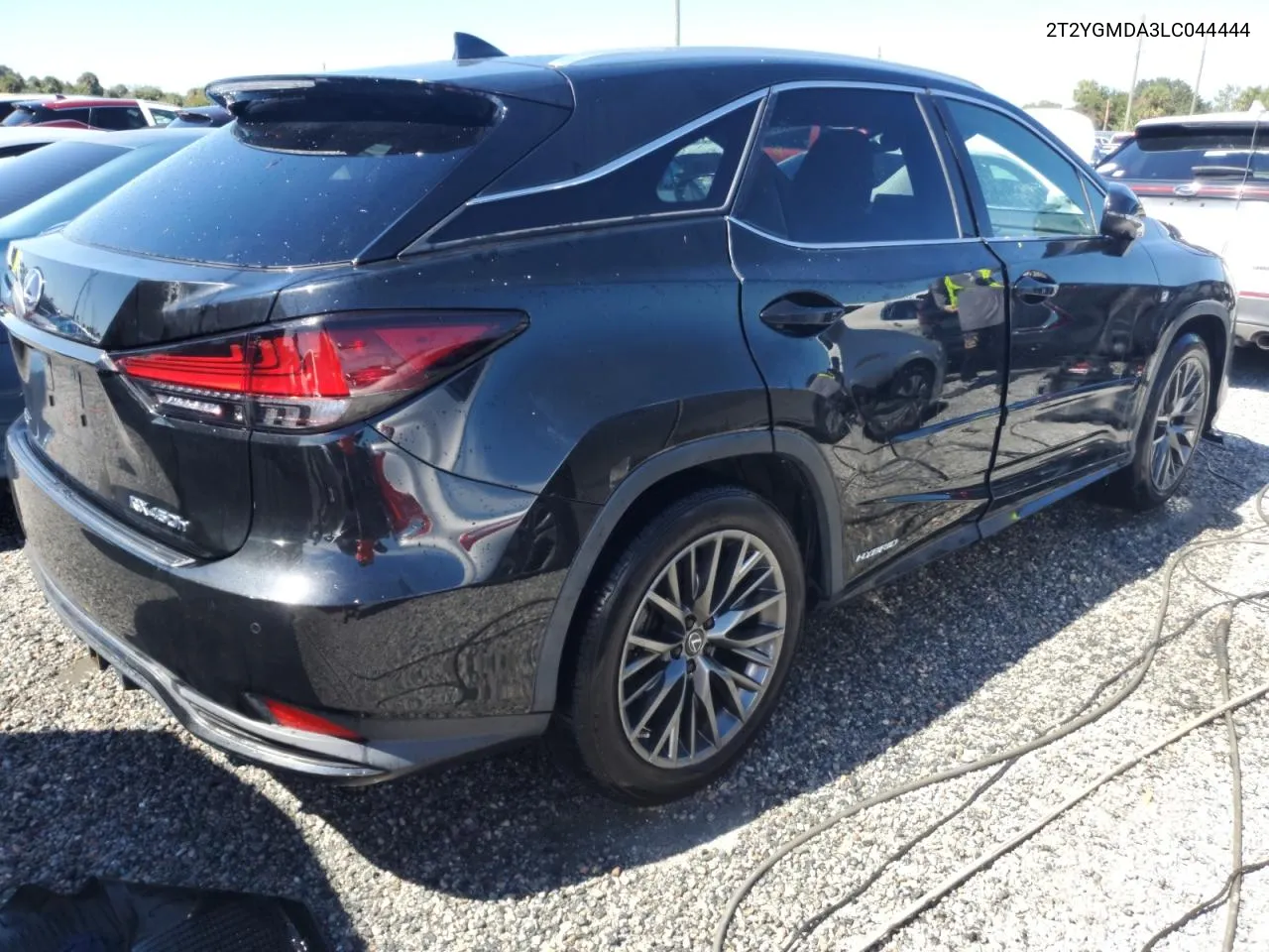 2020 Lexus Rx 450H F Sport VIN: 2T2YGMDA3LC044444 Lot: 74065384