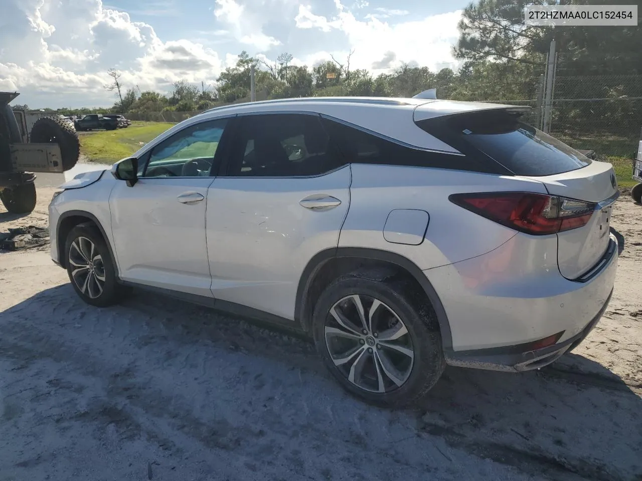 2020 Lexus Rx 350 VIN: 2T2HZMAA0LC152454 Lot: 74111924