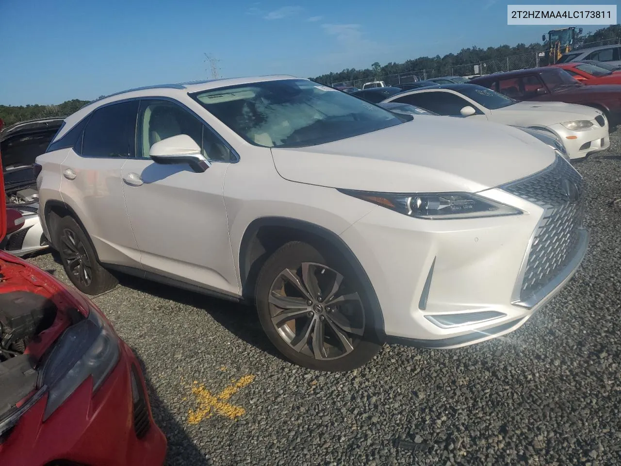 2020 Lexus Rx 350 VIN: 2T2HZMAA4LC173811 Lot: 74171414