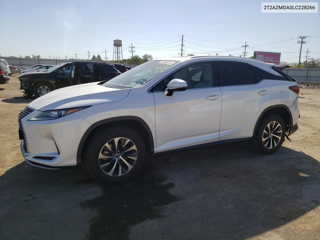 2020 Lexus Rx 350 Base VIN: 2T2AZMDA0LC228266 Lot: 74300134