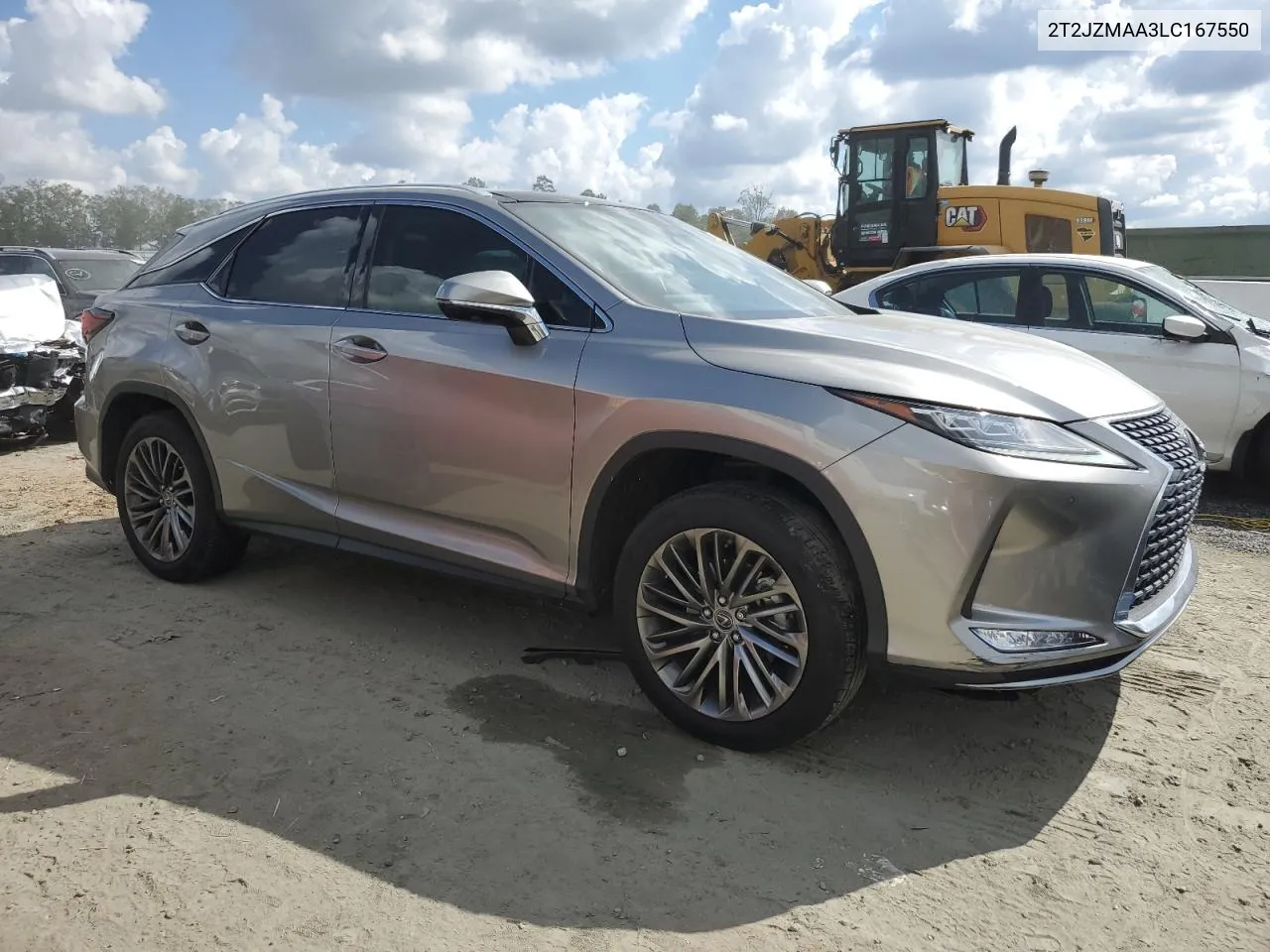 2020 Lexus Rx 350 VIN: 2T2JZMAA3LC167550 Lot: 74307594