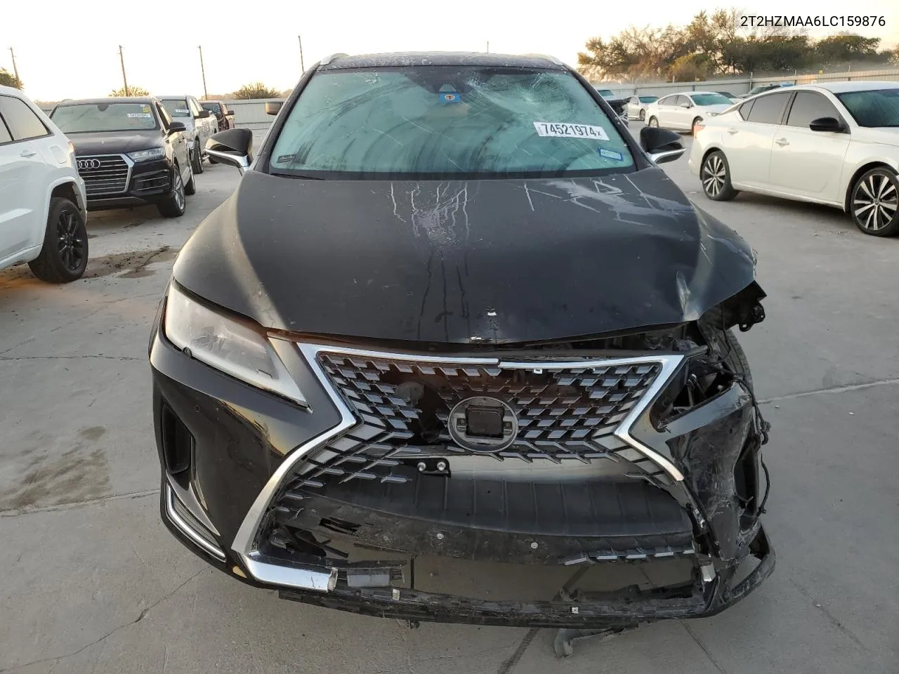 2020 Lexus Rx 350 VIN: 2T2HZMAA6LC159876 Lot: 74521974