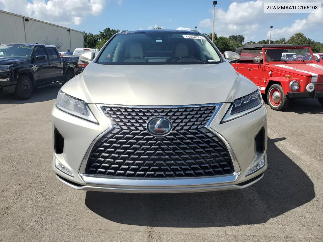 2020 Lexus Rx 350 VIN: 2T2JZMAA1LC165103 Lot: 74554774