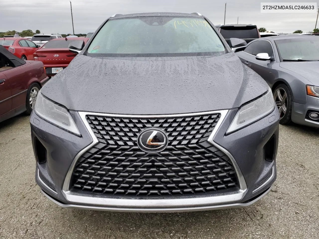 2020 Lexus Rx 350 VIN: 2T2HZMDA5LC246633 Lot: 74571434