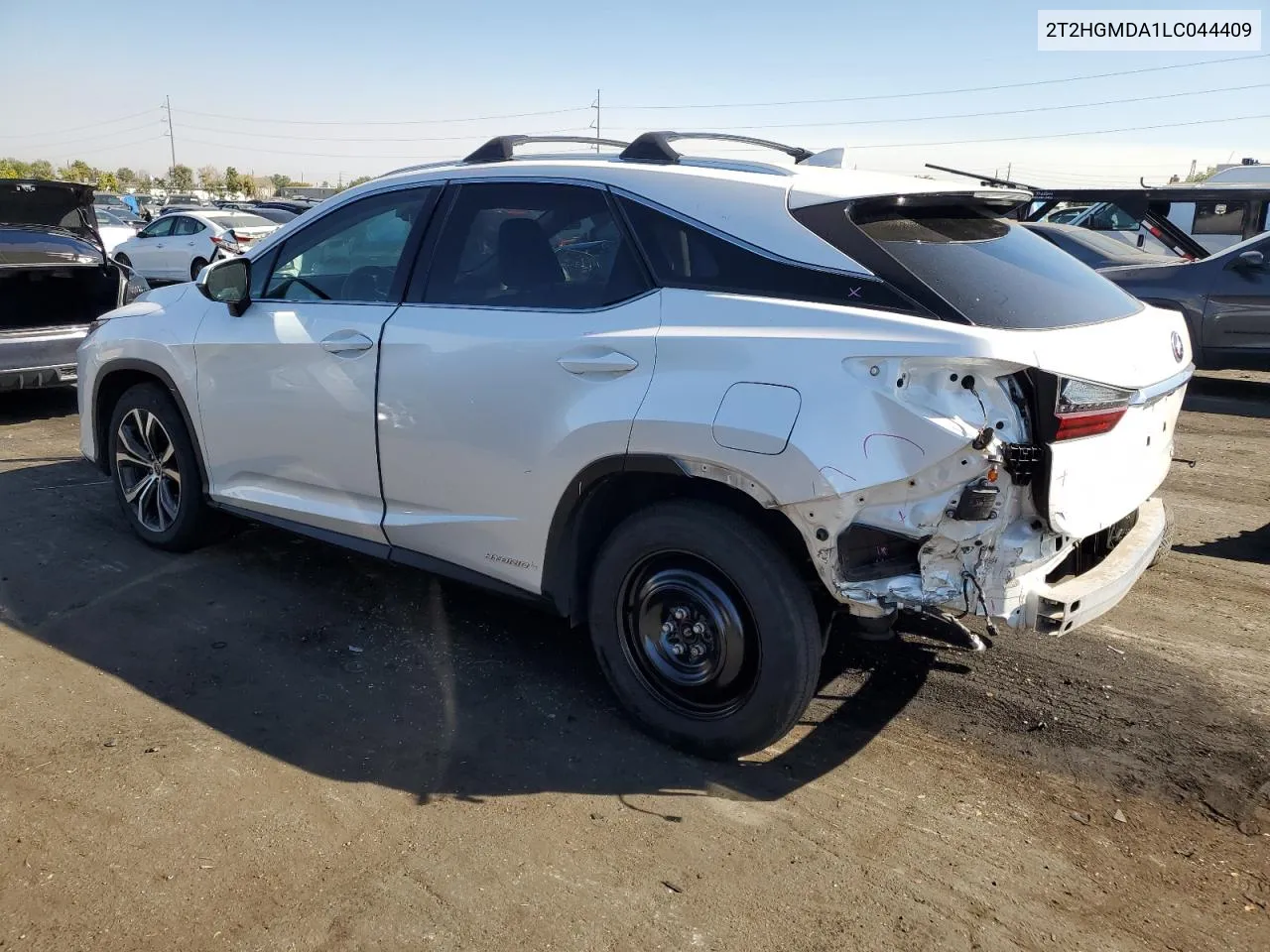 2020 Lexus Rx 450H VIN: 2T2HGMDA1LC044409 Lot: 74597904