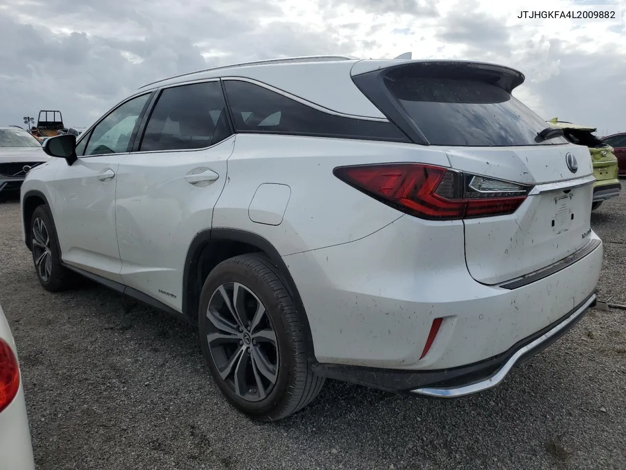 2020 Lexus Rx 450H L VIN: JTJHGKFA4L2009882 Lot: 75122394