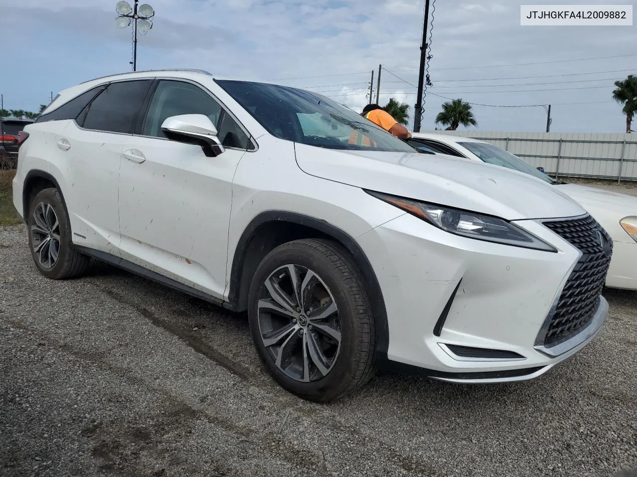 2020 Lexus Rx 450H L VIN: JTJHGKFA4L2009882 Lot: 75122394