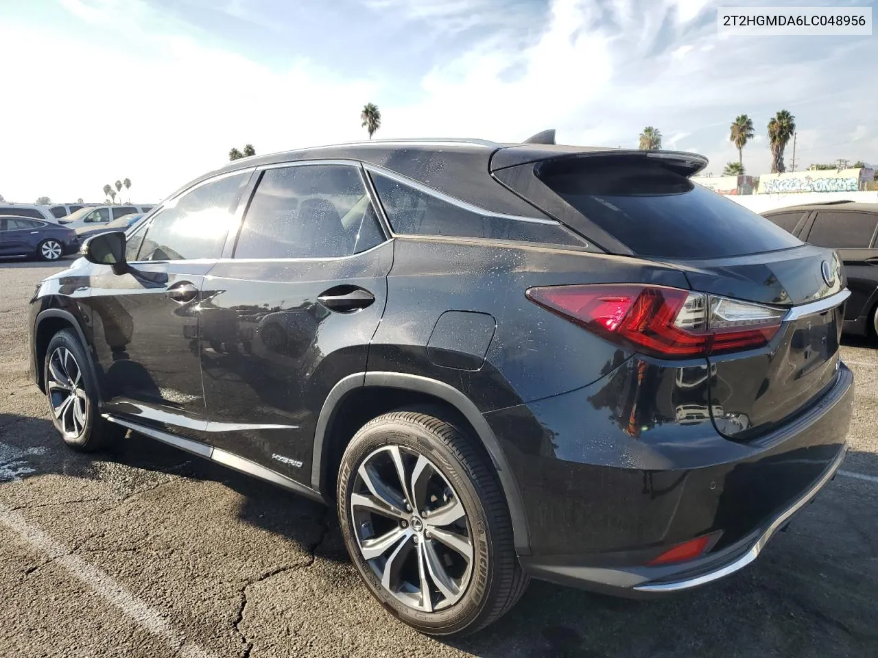 2020 Lexus Rx 450H VIN: 2T2HGMDA6LC048956 Lot: 75168304