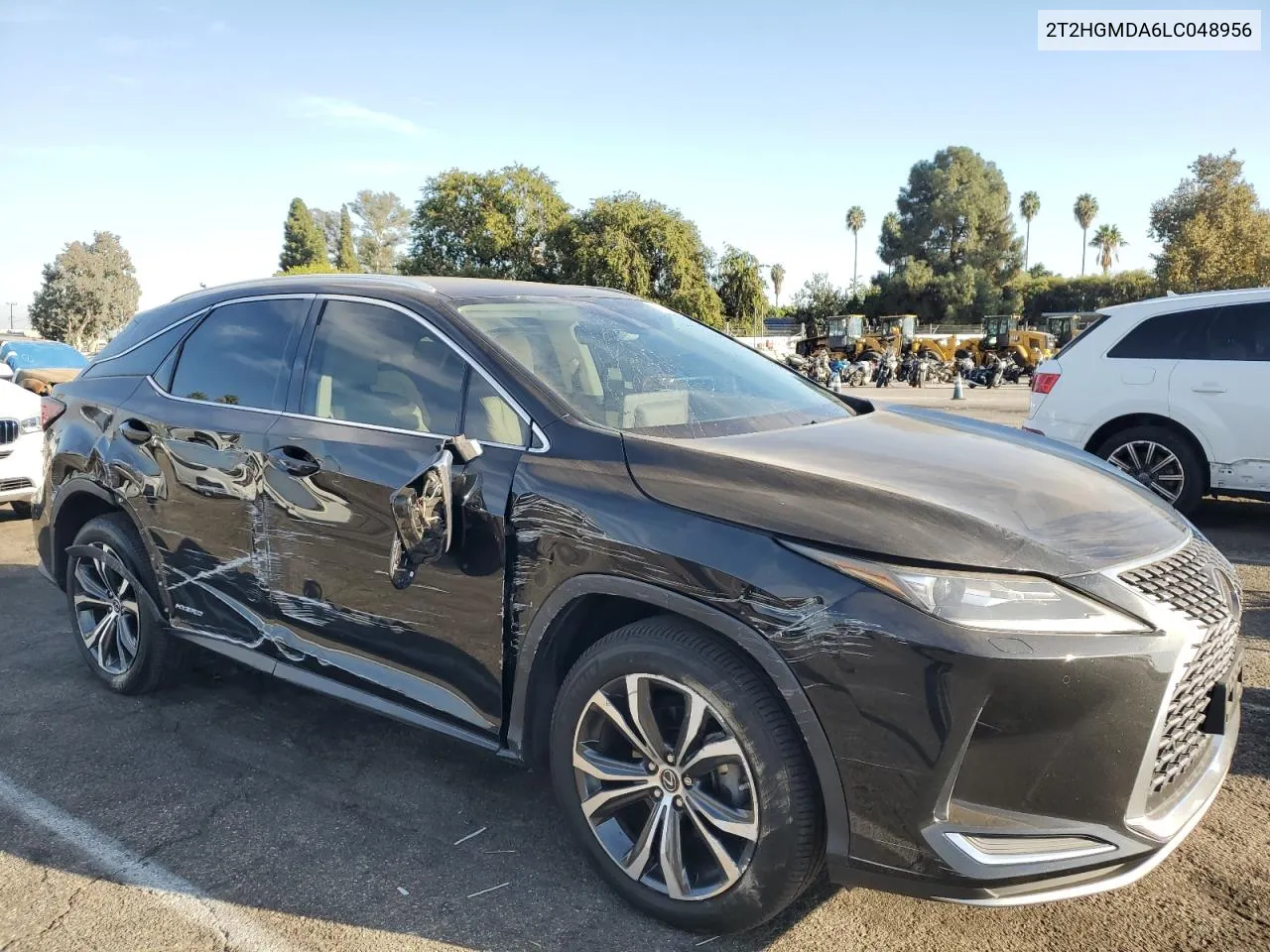 2020 Lexus Rx 450H VIN: 2T2HGMDA6LC048956 Lot: 75168304