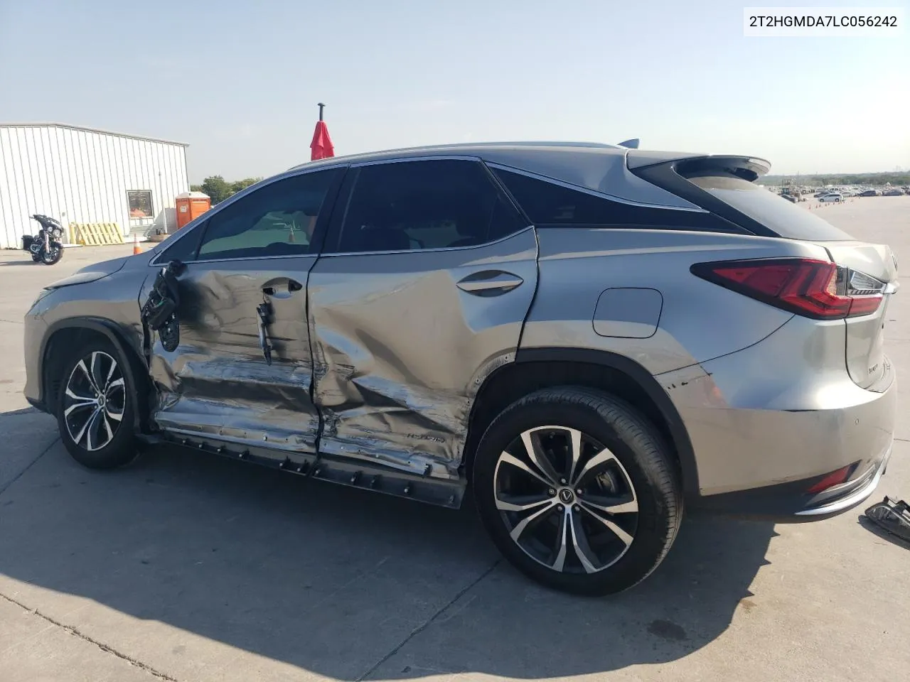 2020 Lexus Rx 450H VIN: 2T2HGMDA7LC056242 Lot: 75296604