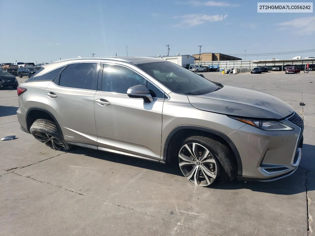 2020 Lexus Rx 450H VIN: 2T2HGMDA7LC056242 Lot: 75296604