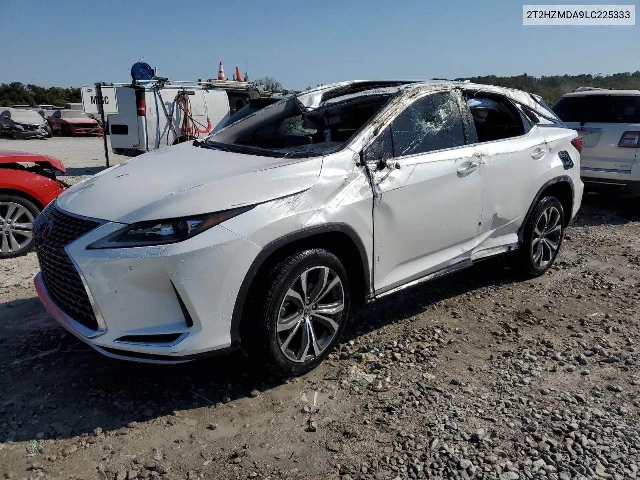 2020 Lexus Rx 350 VIN: 2T2HZMDA9LC225333 Lot: 75474864