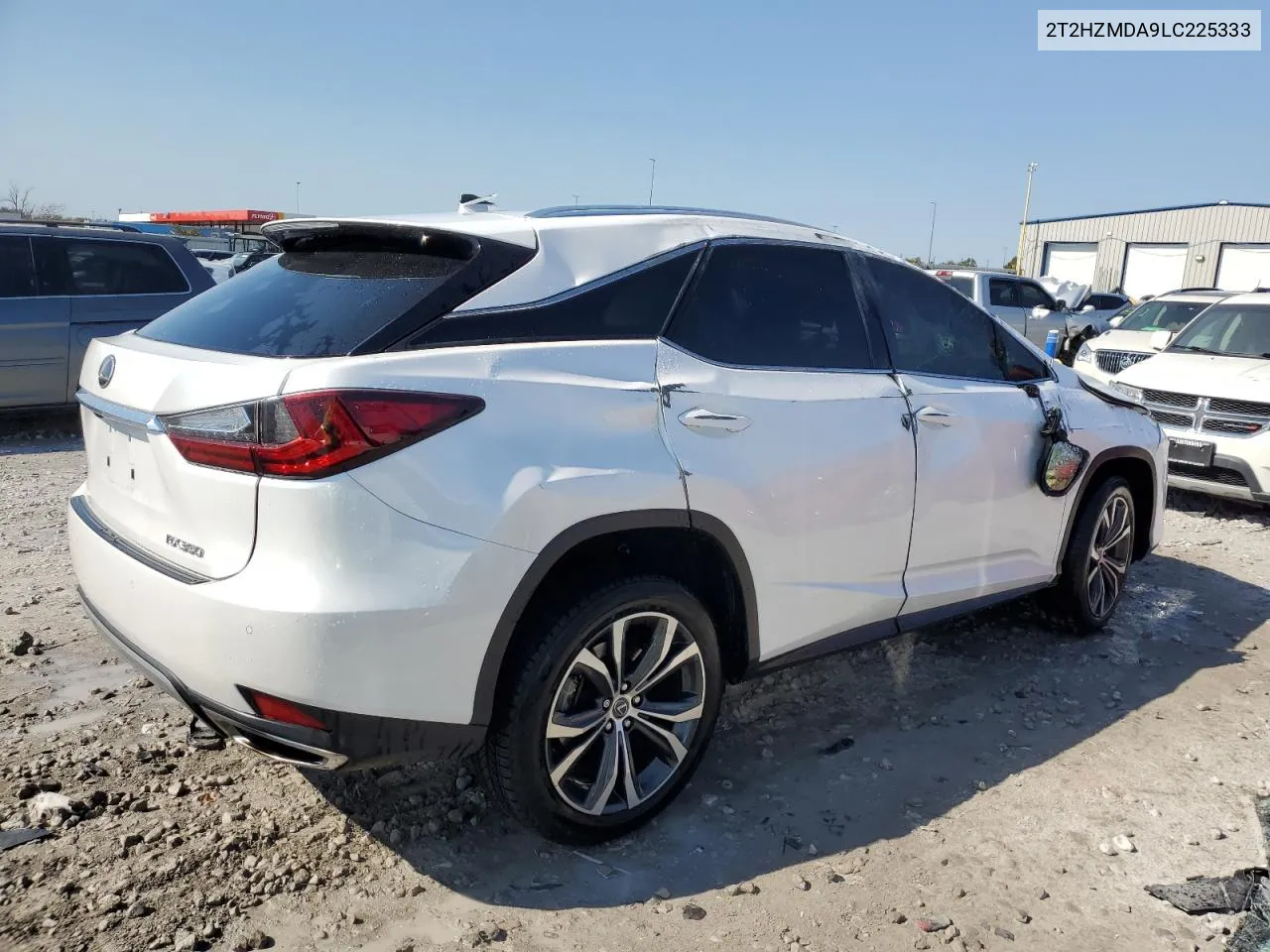 2020 Lexus Rx 350 VIN: 2T2HZMDA9LC225333 Lot: 75474864