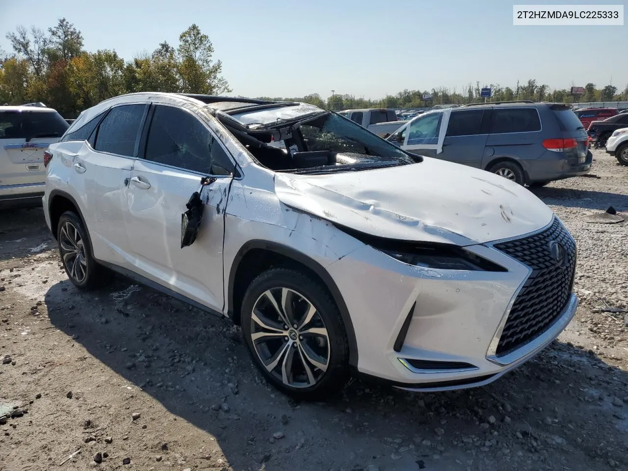 2020 Lexus Rx 350 VIN: 2T2HZMDA9LC225333 Lot: 75474864