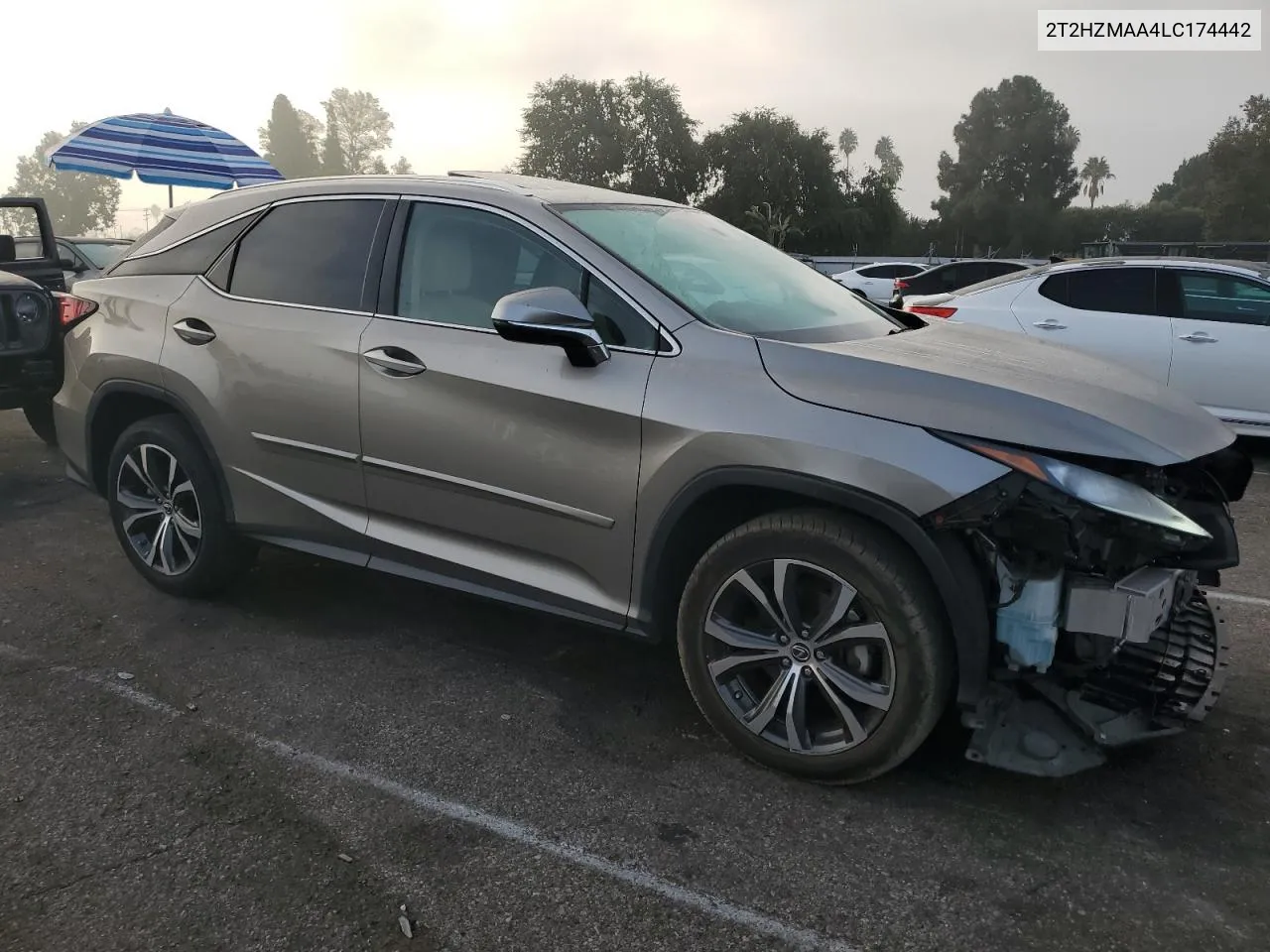 2020 Lexus Rx 350 VIN: 2T2HZMAA4LC174442 Lot: 75677244