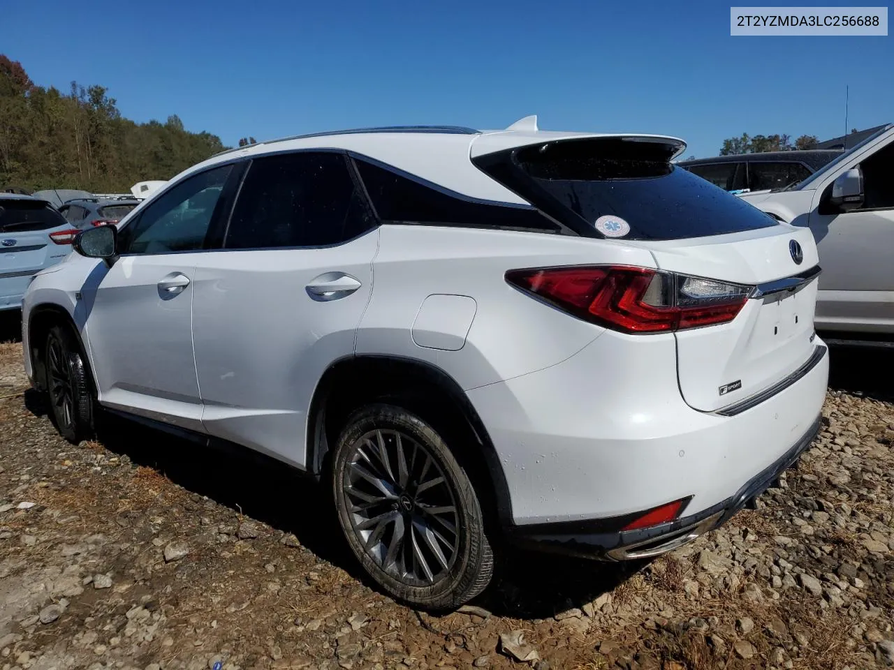 2020 Lexus Rx 350 F Sport VIN: 2T2YZMDA3LC256688 Lot: 76548894