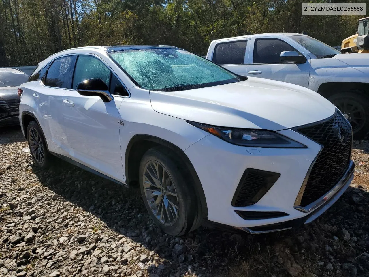 2020 Lexus Rx 350 F Sport VIN: 2T2YZMDA3LC256688 Lot: 76548894