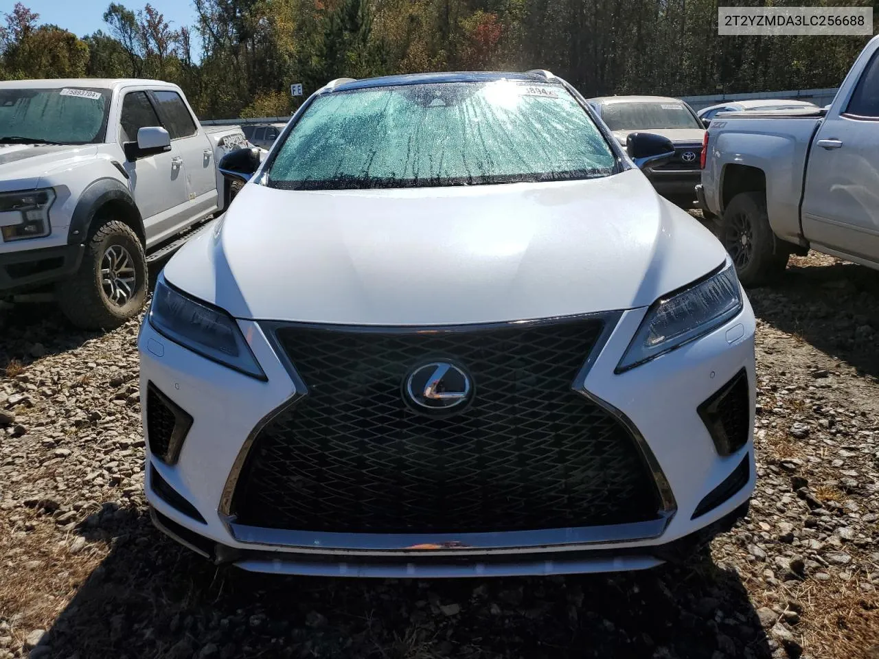 2020 Lexus Rx 350 F Sport VIN: 2T2YZMDA3LC256688 Lot: 76548894