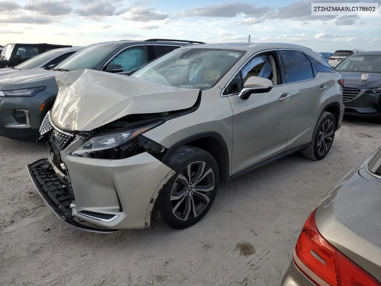 2020 Lexus Rx 350 VIN: 2T2HZMAA9LC178602 Lot: 76881234