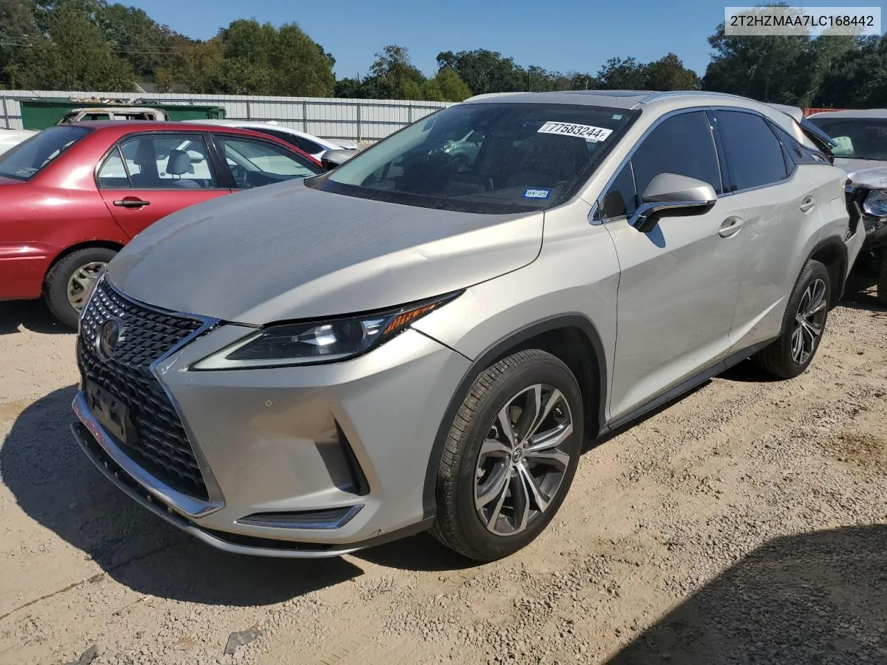 2020 Lexus Rx 350 VIN: 2T2HZMAA7LC168442 Lot: 77583244