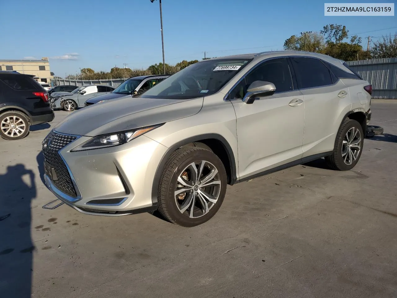 2020 Lexus Rx 350 VIN: 2T2HZMAA9LC163159 Lot: 77699734