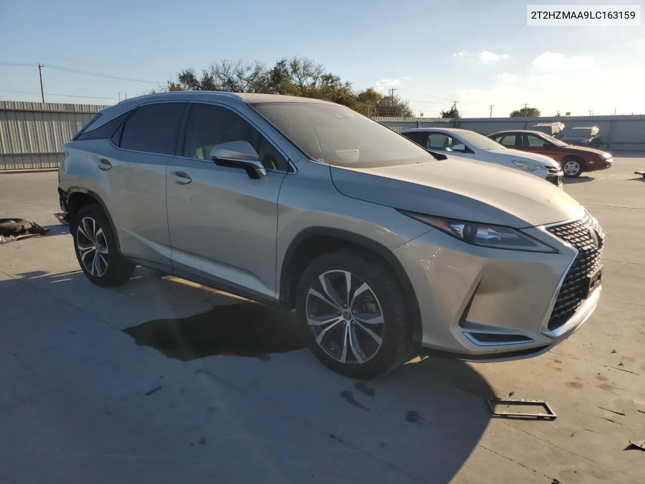 2020 Lexus Rx 350 VIN: 2T2HZMAA9LC163159 Lot: 77699734