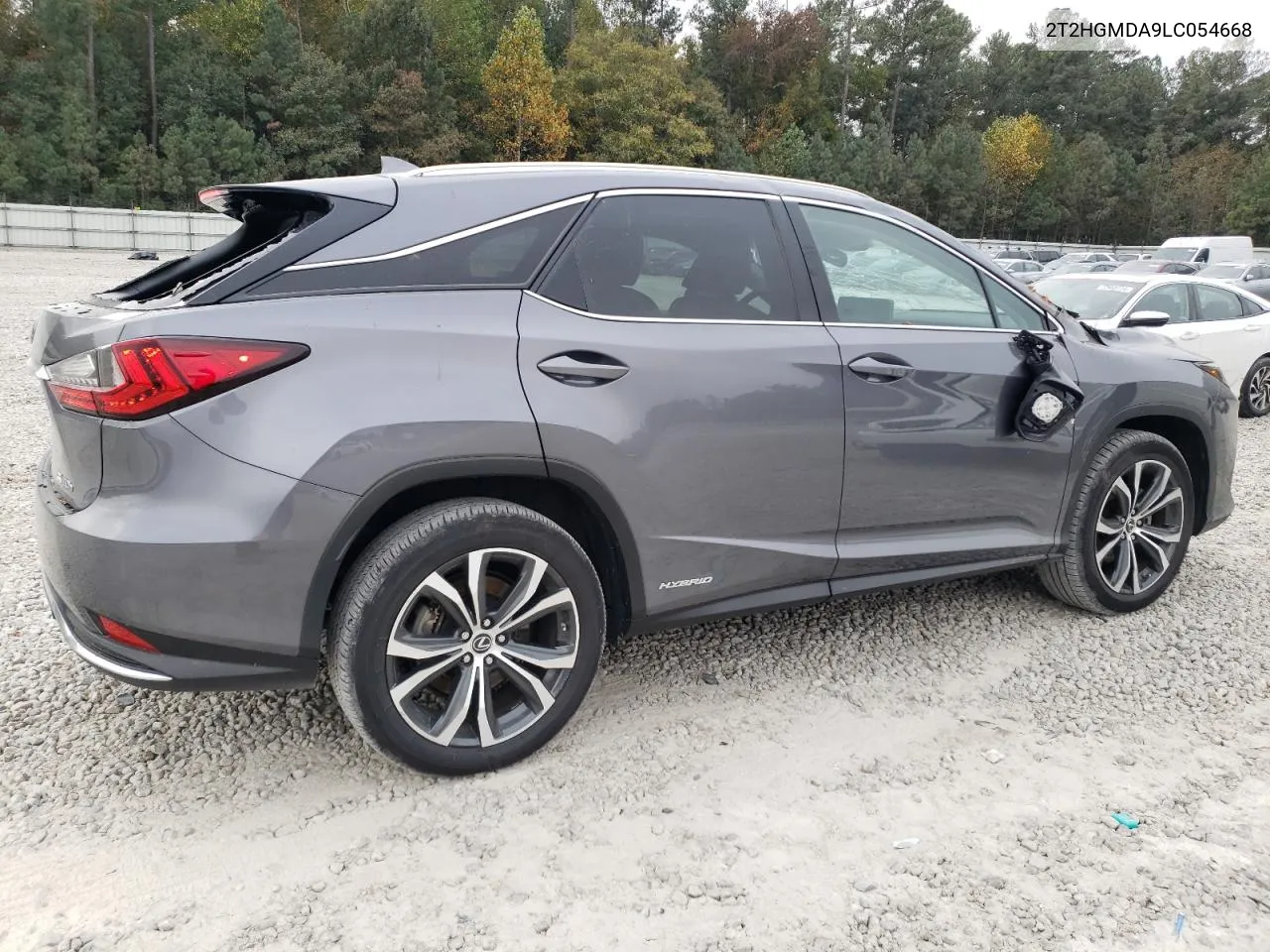 2020 Lexus Rx 450H VIN: 2T2HGMDA9LC054668 Lot: 78301884