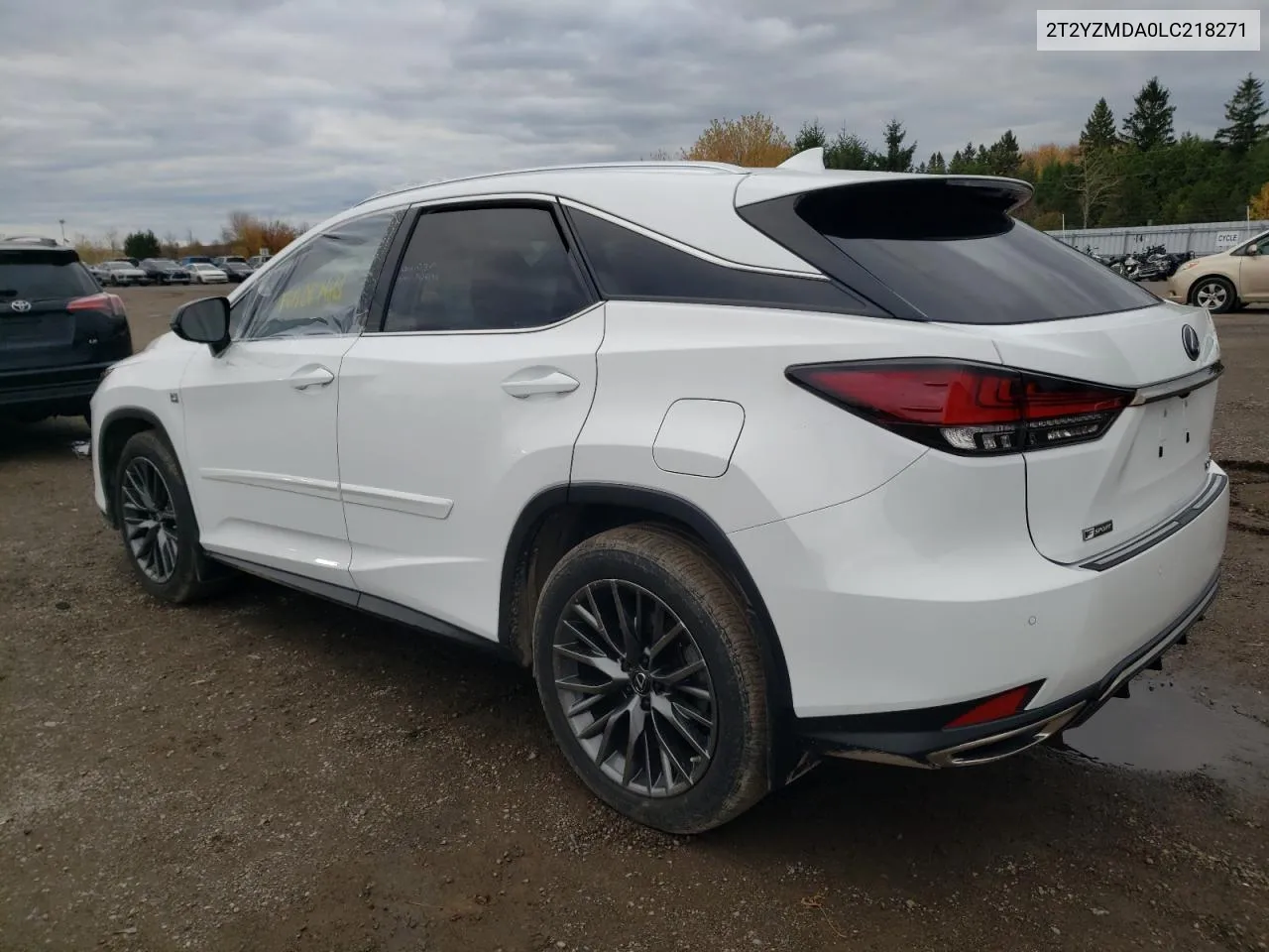 2020 Lexus Rx 350 F Sport VIN: 2T2YZMDA0LC218271 Lot: 78423064