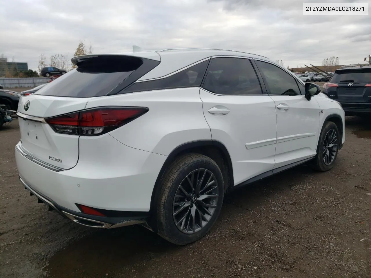 2020 Lexus Rx 350 F Sport VIN: 2T2YZMDA0LC218271 Lot: 78423064