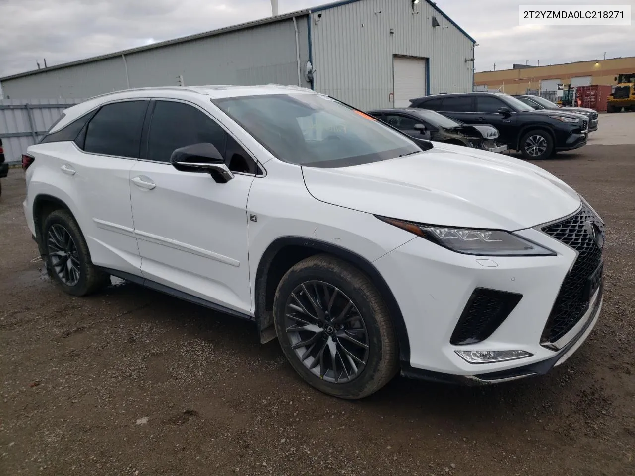 2020 Lexus Rx 350 F Sport VIN: 2T2YZMDA0LC218271 Lot: 78423064