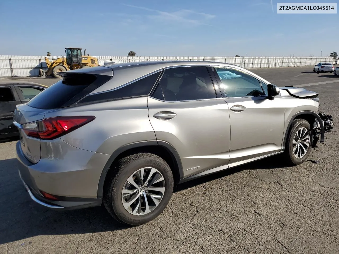 2020 Lexus Rx 450H Base VIN: 2T2AGMDA1LC045514 Lot: 78951724