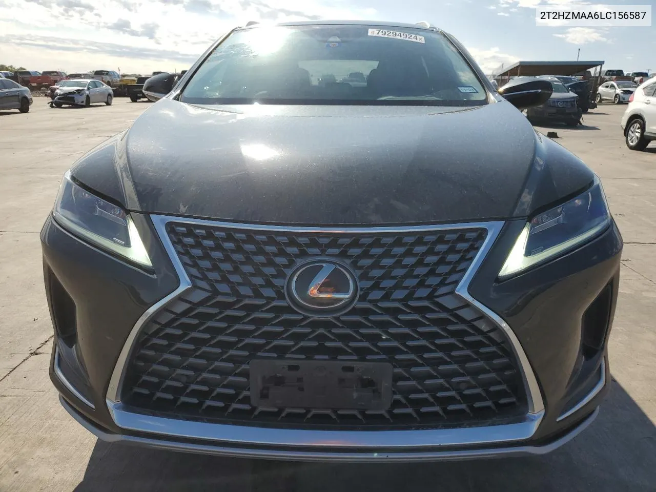 2020 Lexus Rx 350 VIN: 2T2HZMAA6LC156587 Lot: 79294924